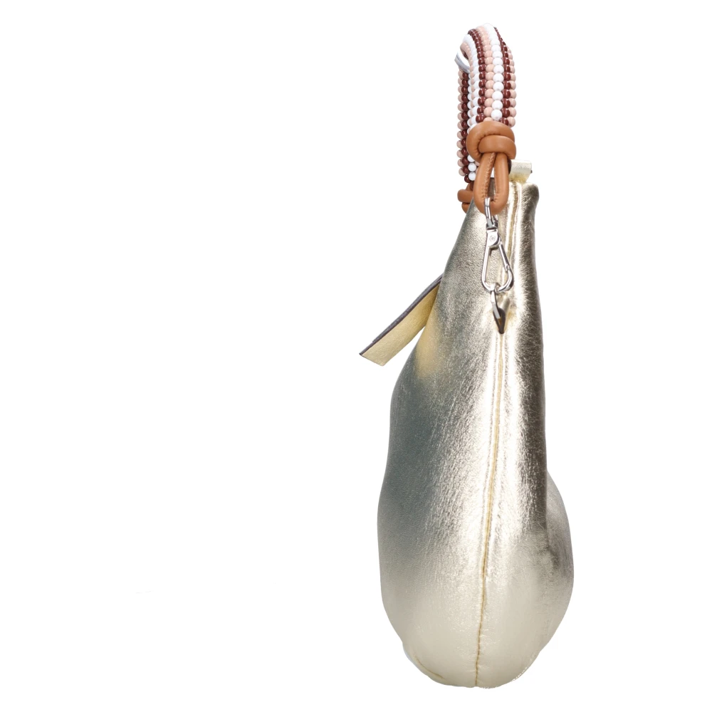 Gianni Chiarini Teen leren schoudertas Gray Dames