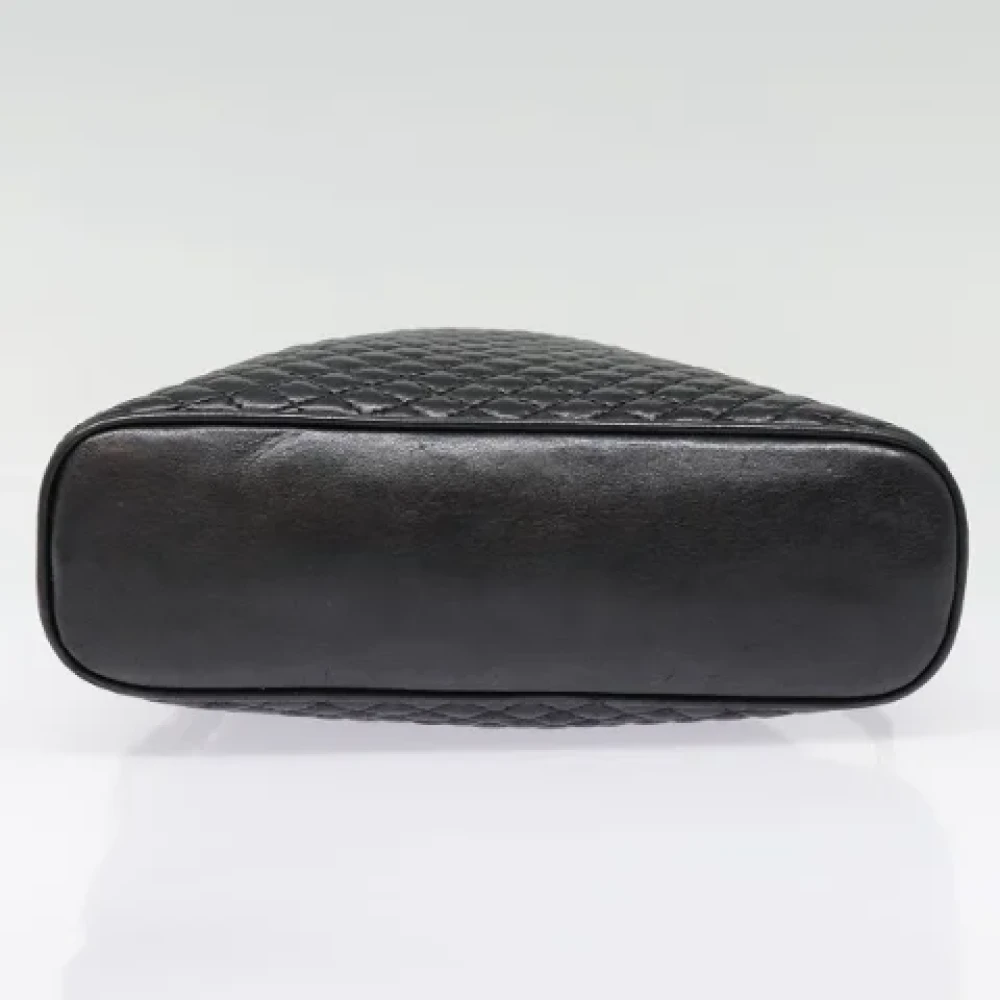 Bally Pre-owned Leather shoulder-bags Black Dames