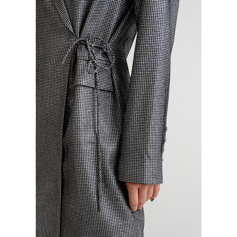 DRY Lake Iconische Zilveren Jurk Gray Dames