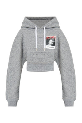 sweat-shirt-court-avec-logo