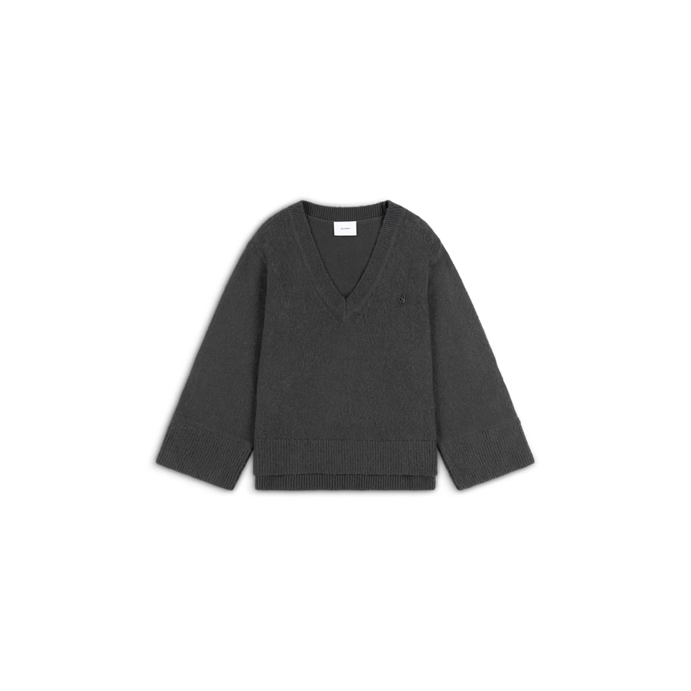 Axel Arigato Rain V-neck Trui Gray Dames