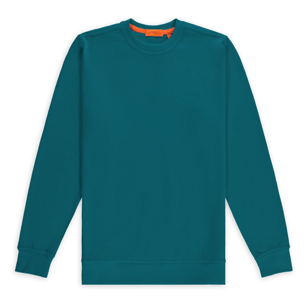 Aspact Ava Sweater Blue Heren