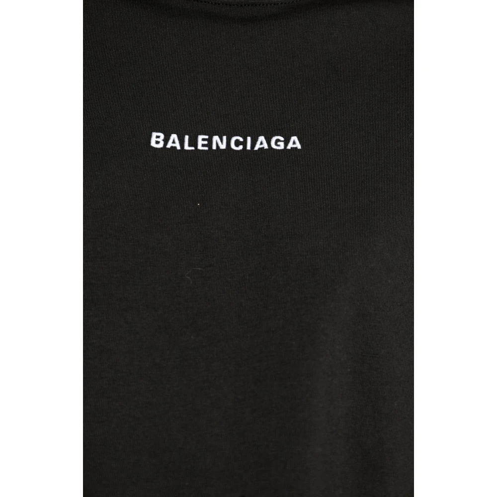 Balenciaga T-shirt met lange mouwen Black Dames