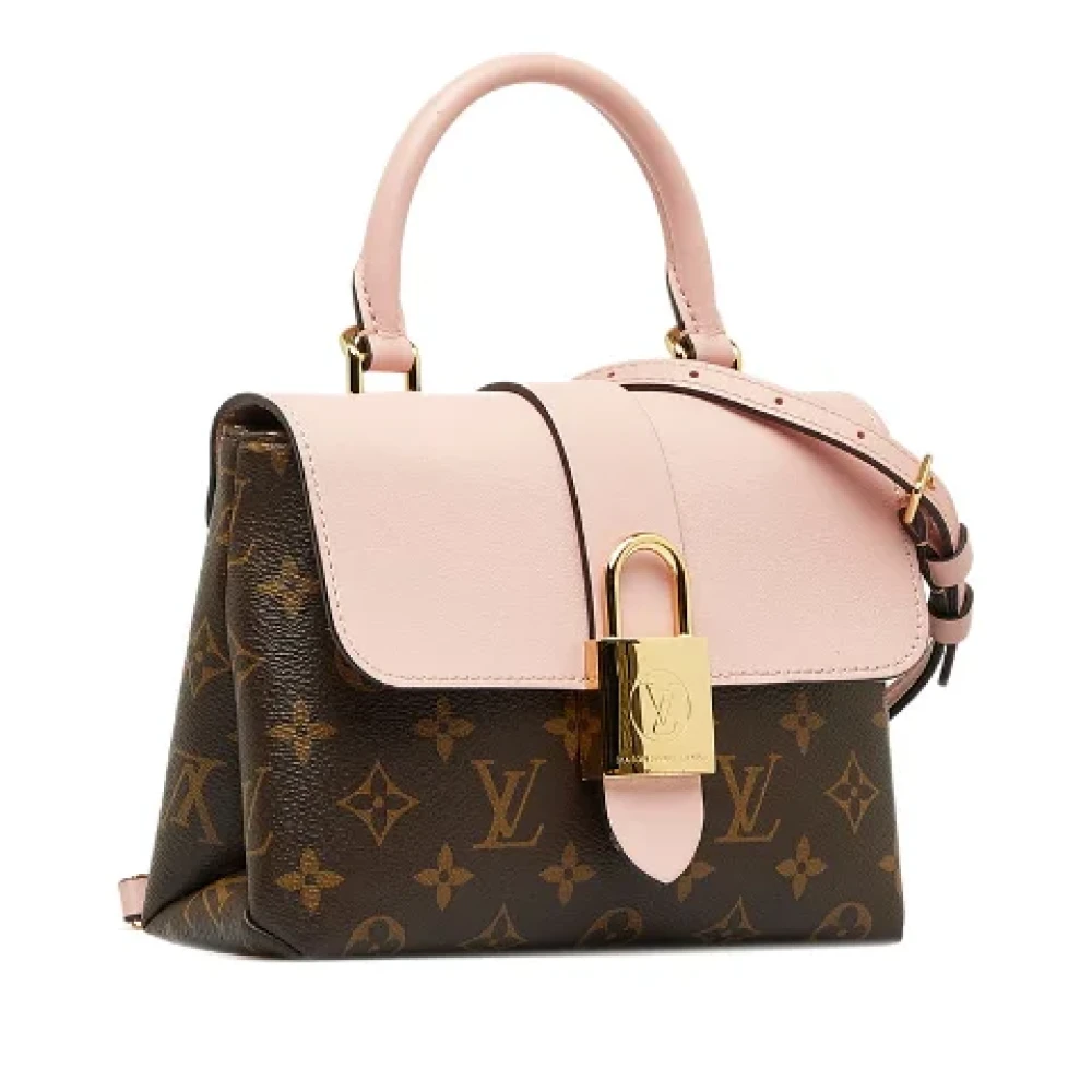 Louis Vuitton Vintage Pre-owned Canvas handbags Pink Dames