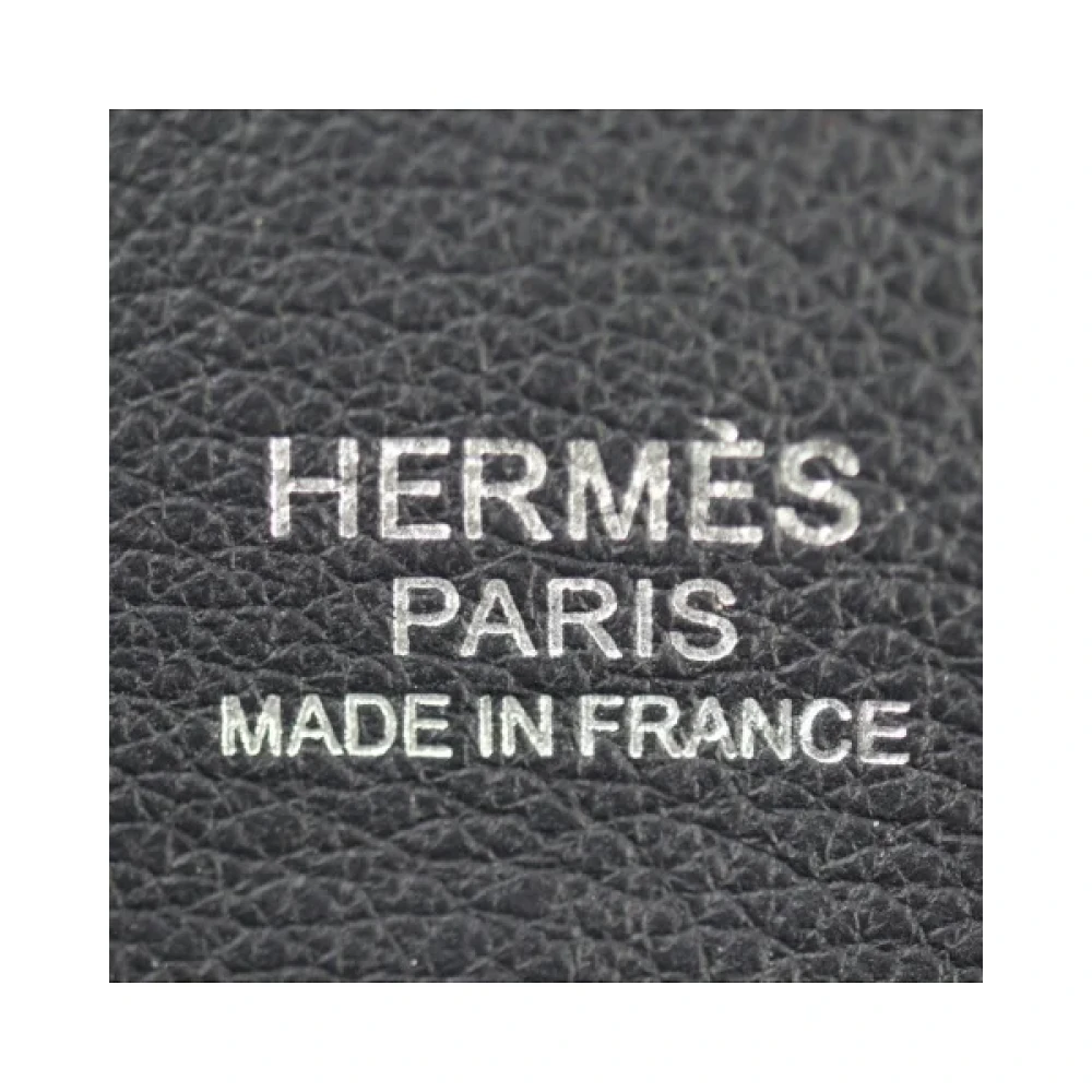 Hermès Vintage Pre-owned Leather clutches Black Unisex