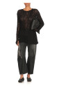 pull-en-coton-noir-col-rond-manches-longues