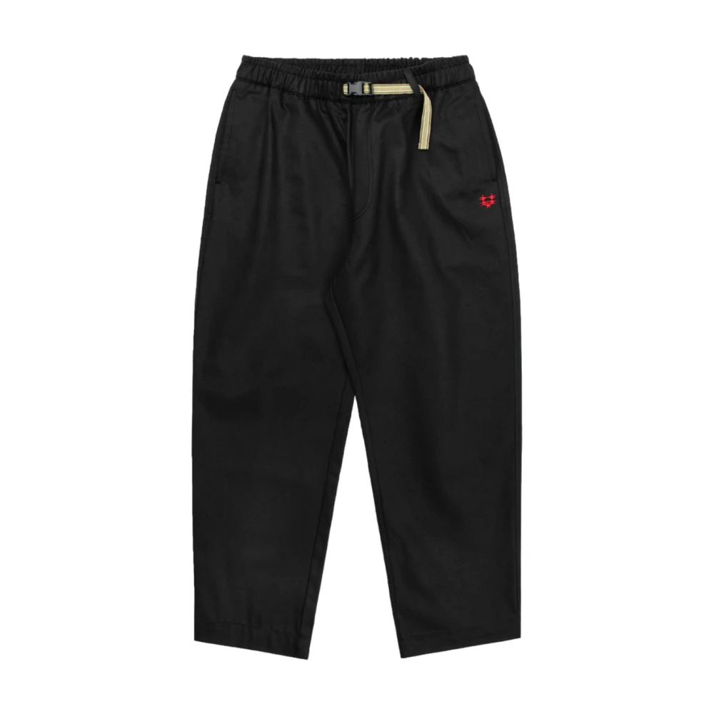 Usual Katoenen Broek Black Heren