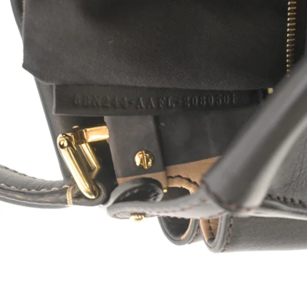 Fendi Vintage Pre-owned Leather fendi-bags Black Dames
