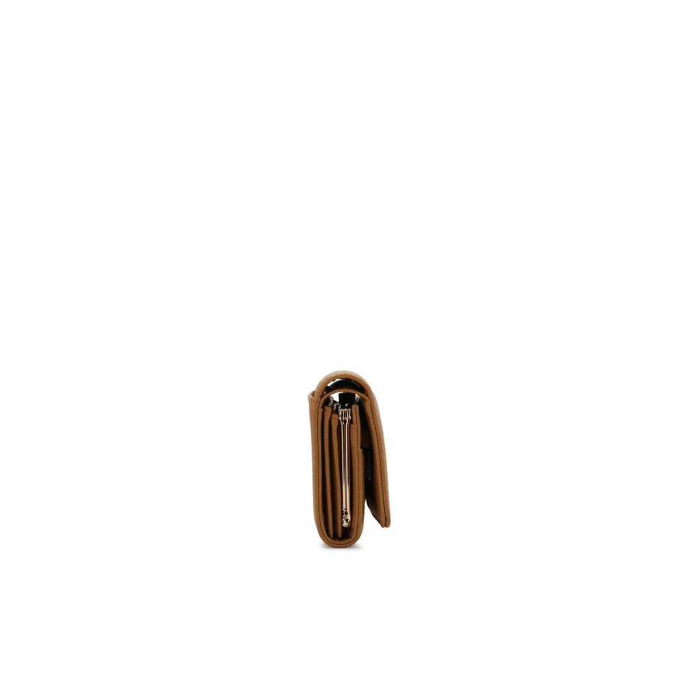 Kazar Leren portemonnee met een exotisch patroon Brown Dames