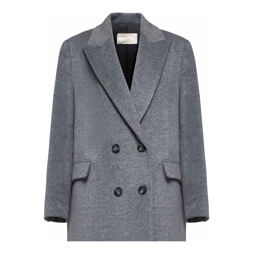 Kaos Stijlvolle Jassen Collectie Gray Dames