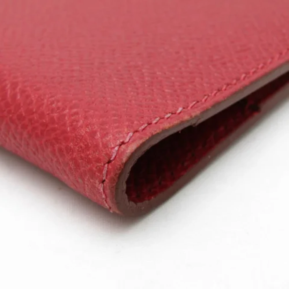 Hermès Vintage Pre-owned Leather home-office Red Dames