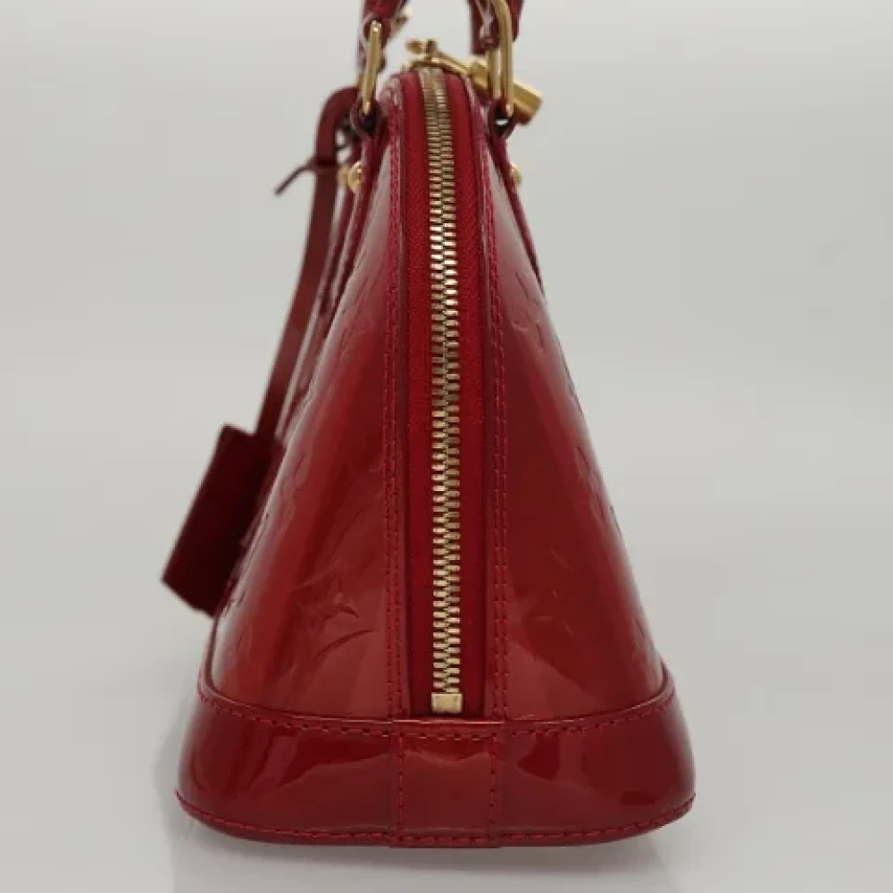 Louis Vuitton Vintage Pre-owned Leather handbags Red Dames