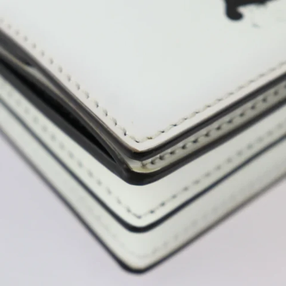 Burberry Vintage Pre-owned Leather wallets White Dames