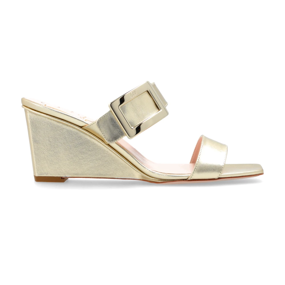 Roger Vivier Belle Wedge Mules