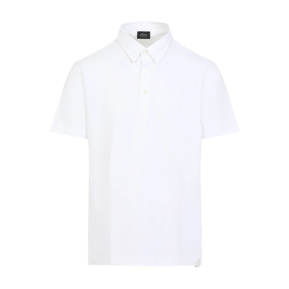Brioni Witte T-shirt Herenmode White Heren