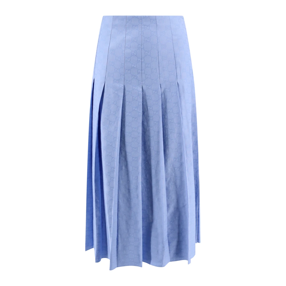 Gucci Midi Skirts Blue Dames