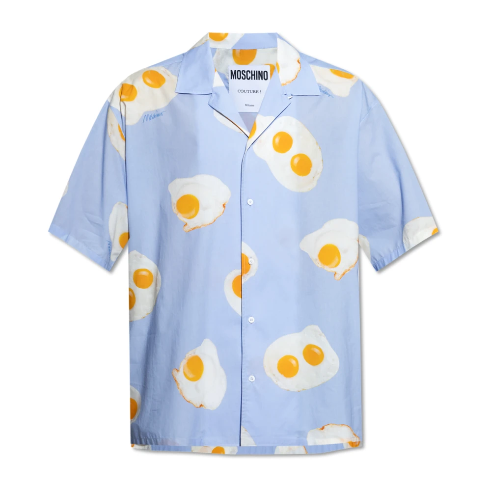Shirts > Short Sleeve Shirts - - Moschino - Modalova