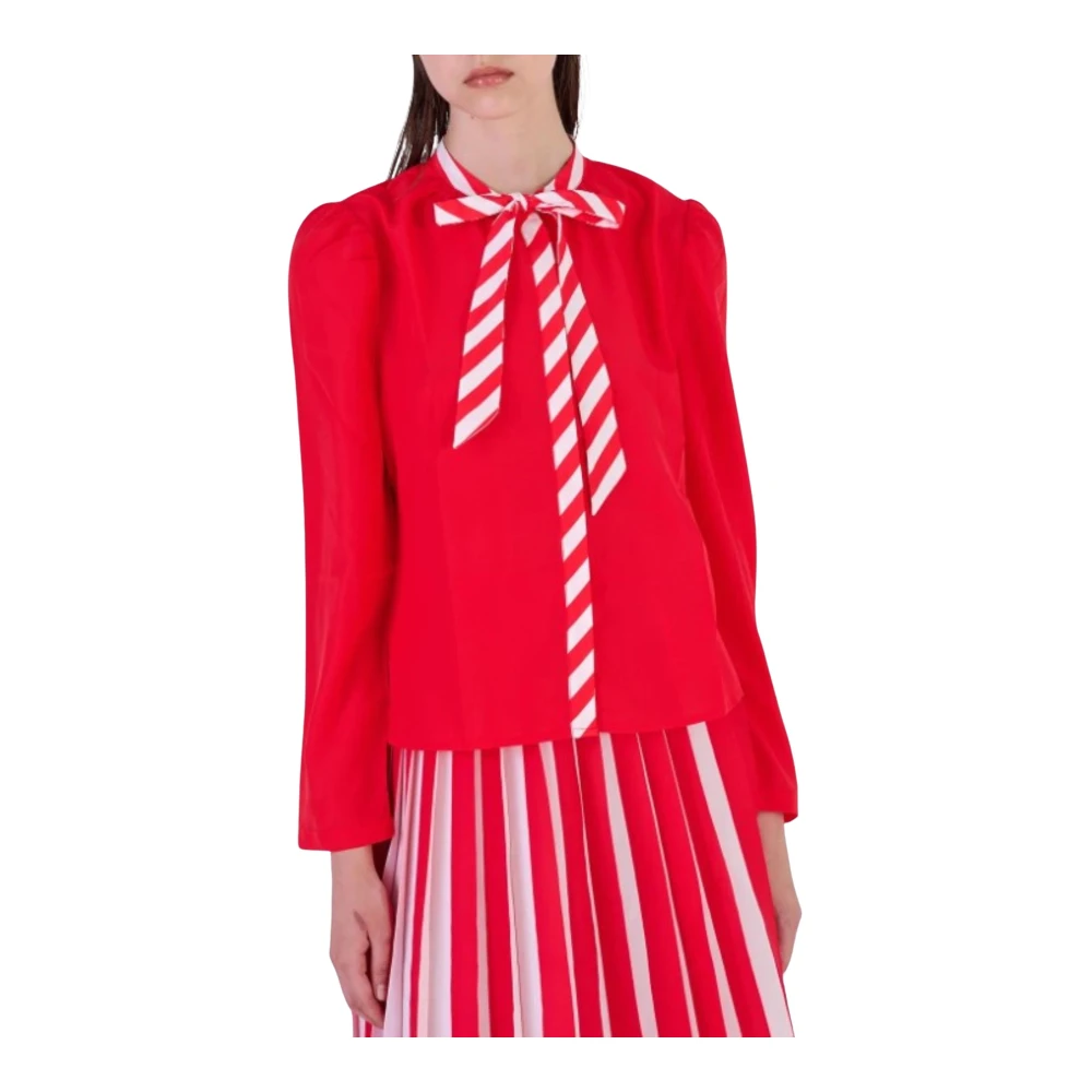 Silvian Heach Elegante Blouse voor Vrouwen Red Dames