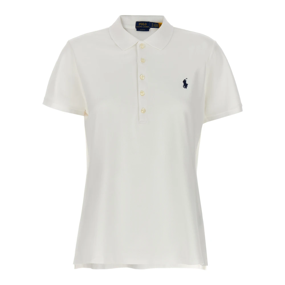 Polo Ralph Lauren Women's White Polo Shirts, Xl, Julie Polo Shirt