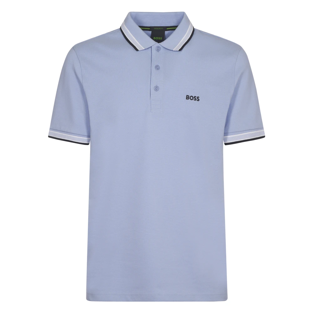 Boss Stijlvolle T-shirts en Polos voor Mannen Blue Heren