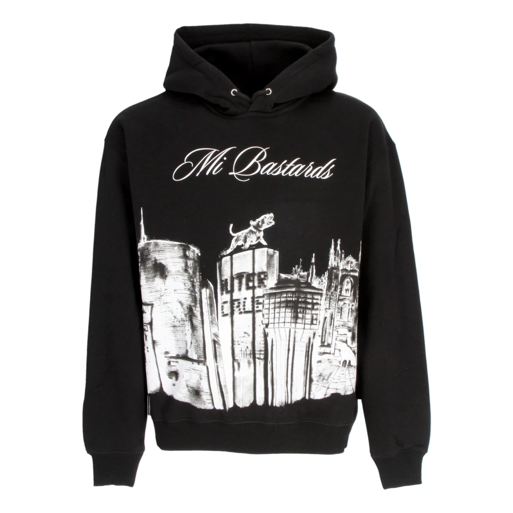 Iuter Skyline Hoodie Zwart Club Dogo Black Heren