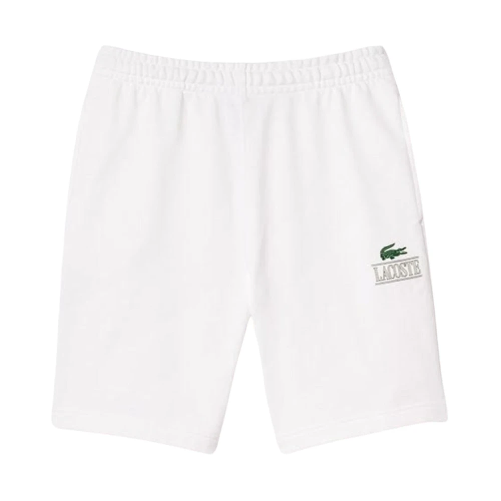 Lacoste Casual Shorts White Heren