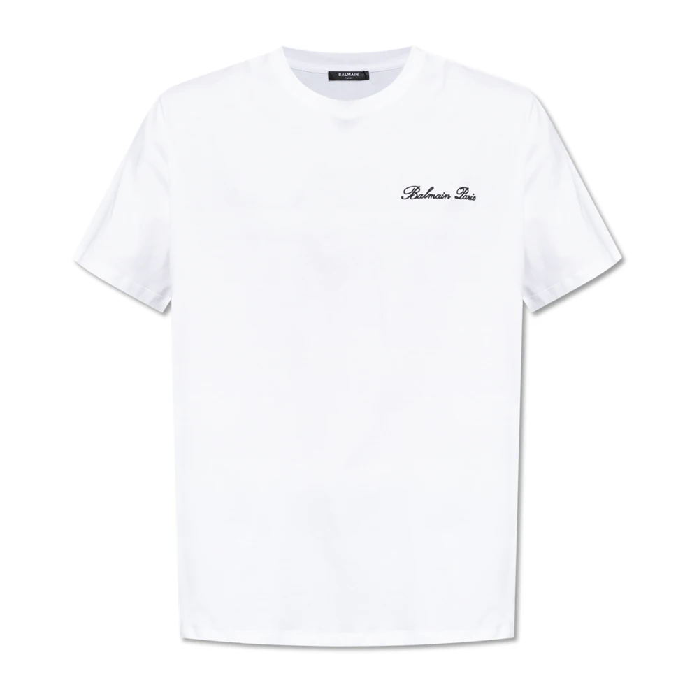 Balmain - Tops > T-Shirts - White - Balmain - Modalova