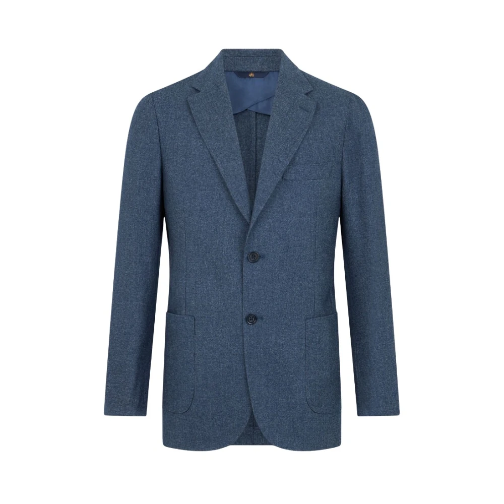 Brooks Brothers Men's Blue Blazers, S, Melange Wool Blend Blazer