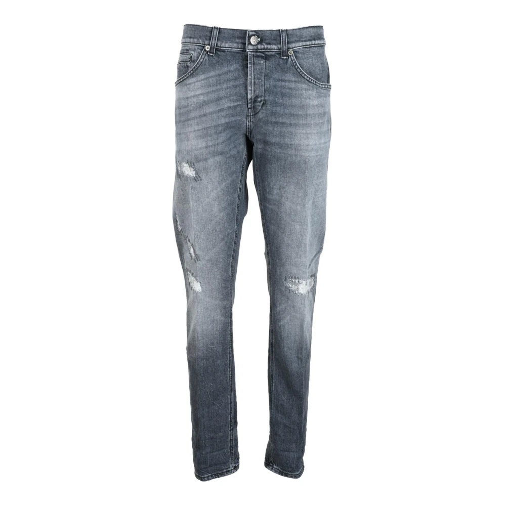 Dondup George Jeans met knoopsluiting Gray Heren