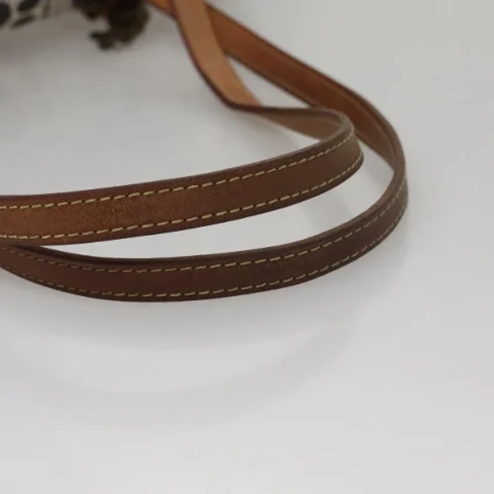 Louis Vuitton Vintage Pre-owned Canvas handbags Brown Dames