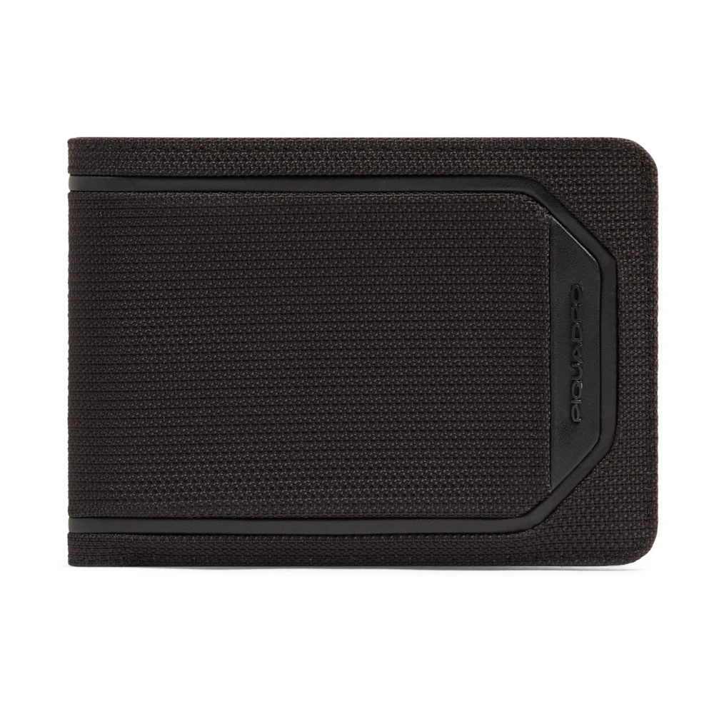 Piquadro Herr Svart Accessoarer One Size, Plånbok Med Myntfack