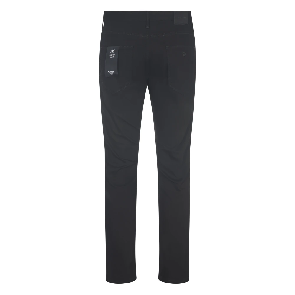Emporio Armani 5-Pocket Stijlvolle Broek Black Heren