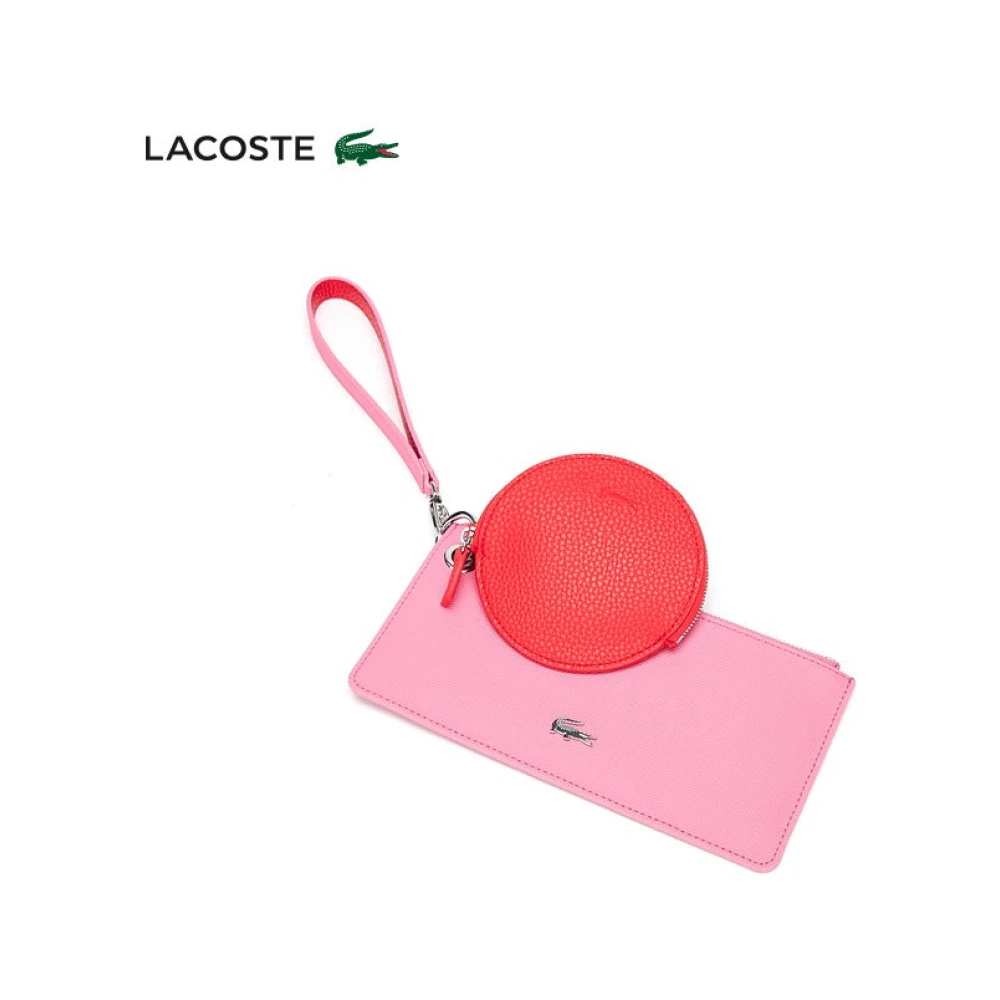 Lacoste Plånbok/korthållare Rosa Dam