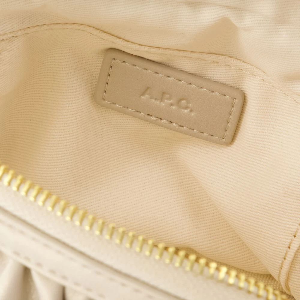 A.p.c. Gouden Kleine Clutch PVC Dubbel Draag Yellow Dames