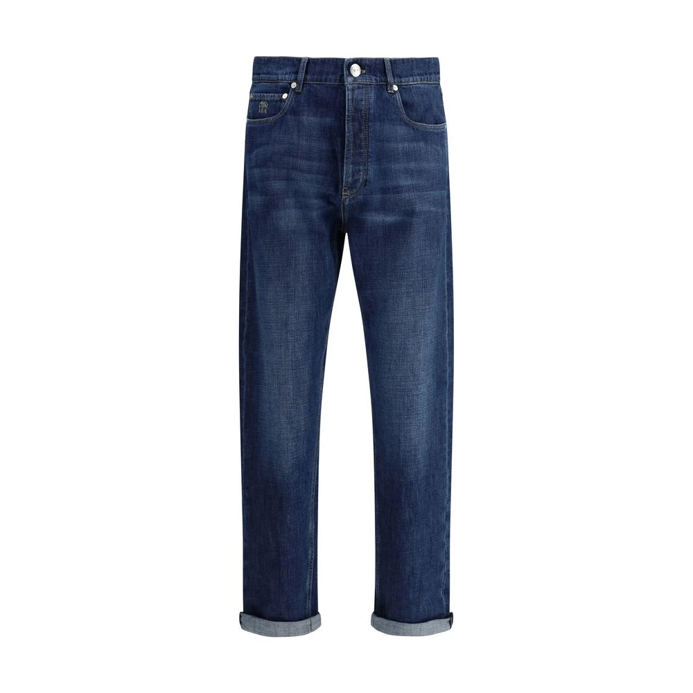 Jeans > Straight Jeans - - Brunello Cucinelli - Modalova