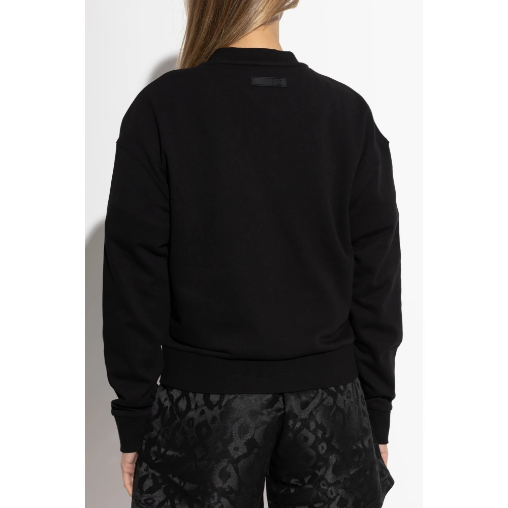 Emporio Armani EA7 Sweatshirt uit de collectie Black Dames