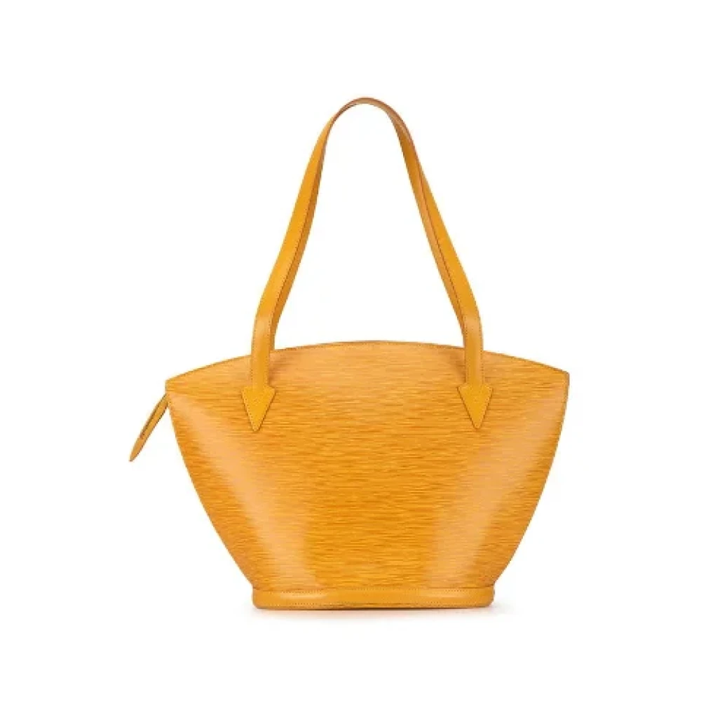 Louis Vuitton Vintage Pre-owned Leather louis-vuitton-bags Yellow Dames