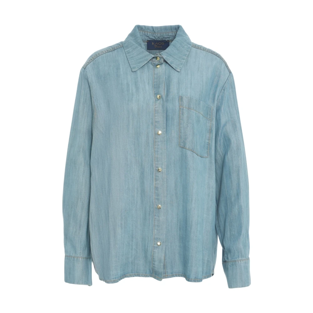 Blouses & Shirts > Denim Shirts - - Kaos - Modalova