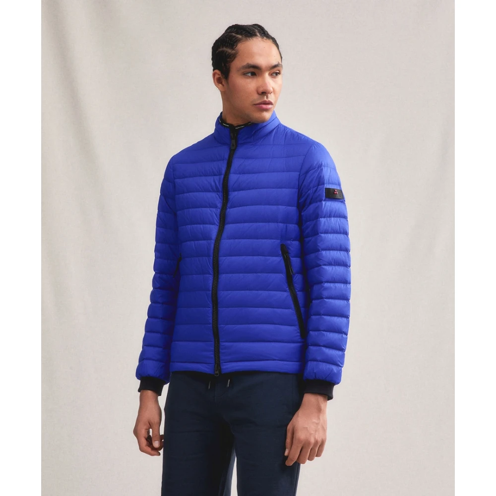 Peuterey Blauwe Jassen Flobots Knc 01 Blue Heren