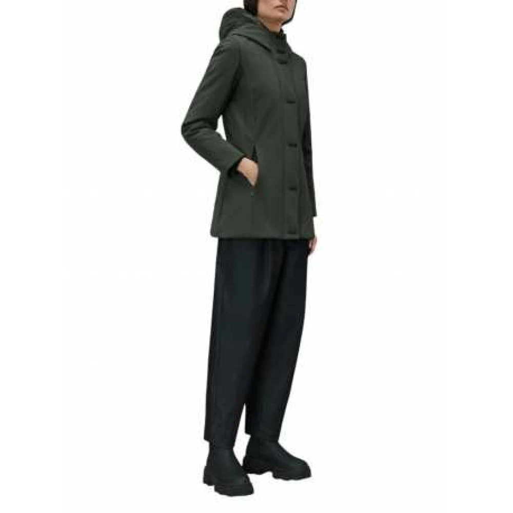 RRD Groene Bosco Montgomery Parka Jas Green Dames