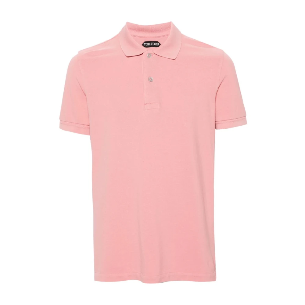 Tom Ford Polo Shirts Pink Heren