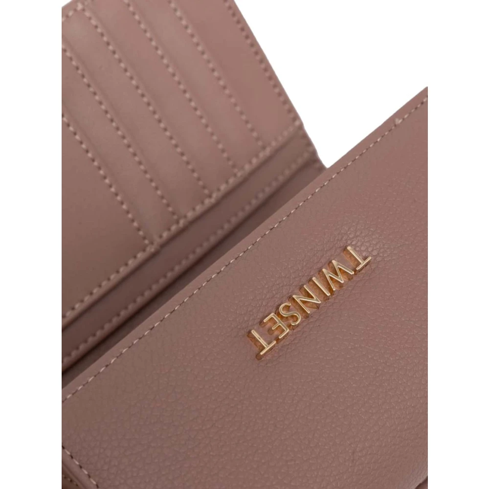 Twinset Roze Portemonnee Brown Dames