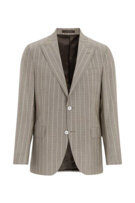 stribet-brun-uld-blazer