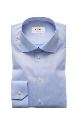 contemporary-fit-blue-shirt