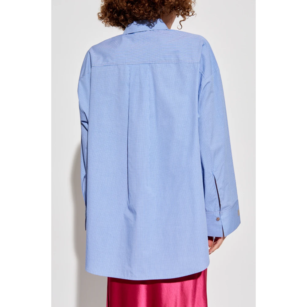 By Malene Birger Shirt Derris By Herenne Birger Blue Dames
