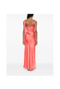 robe-rose-corail-a-encolure-coeur