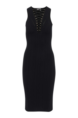 robe-tricot-noire