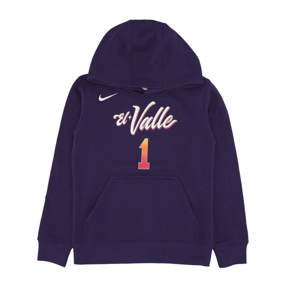 Nike Devin Booker NBA Club Hoodie Purple Heren