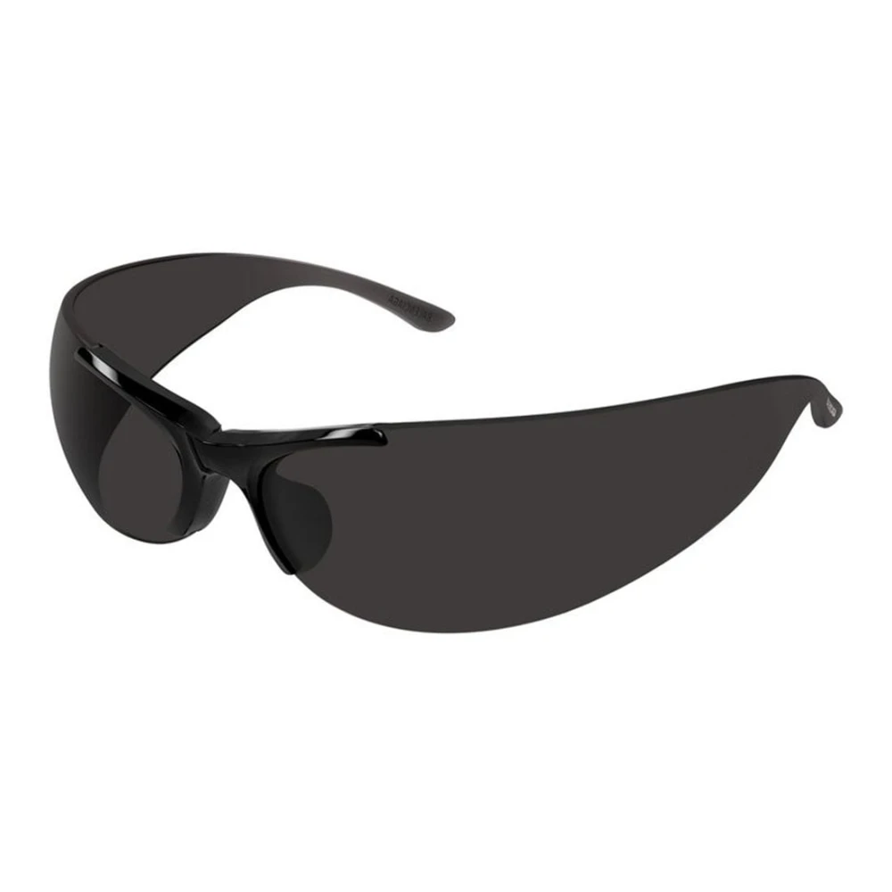 Balenciaga Unisex Black Sunglasses, One Size, Geometric Sunglasses
