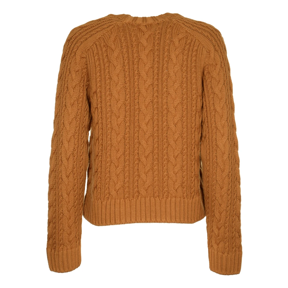 Alanui Woestijnkabeltrui Brown Dames
